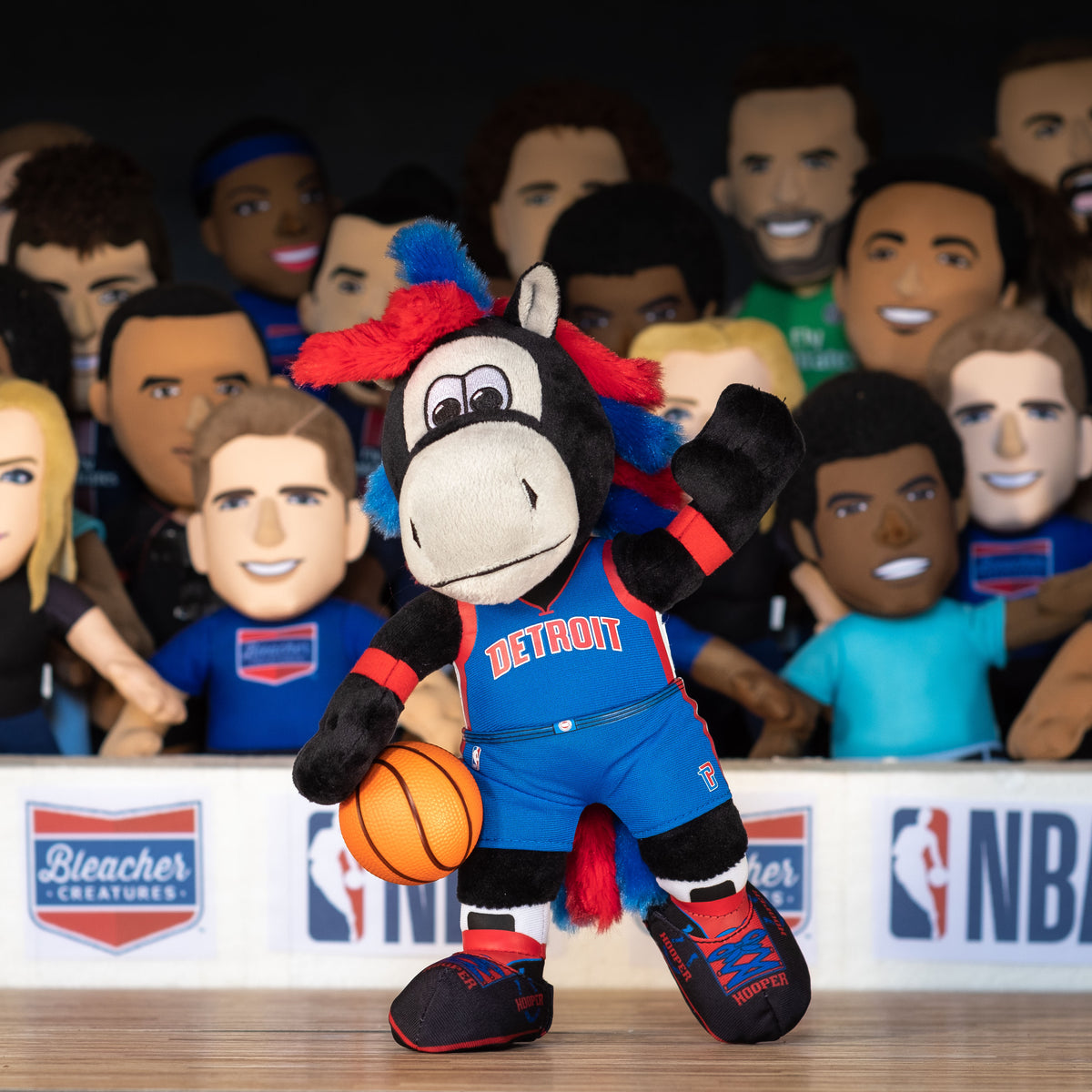 Detroit Pistons Hooper 10&quot; Mascot Plush Figure