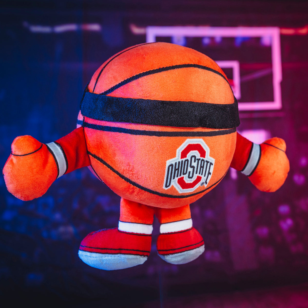 Ohio State Buckeyes 8&quot; Kuricha Basketball Plush