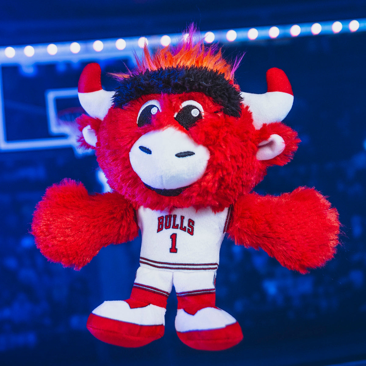 Chicago Bulls Benny the Bull 8&quot; Mascot Kuricha Plush