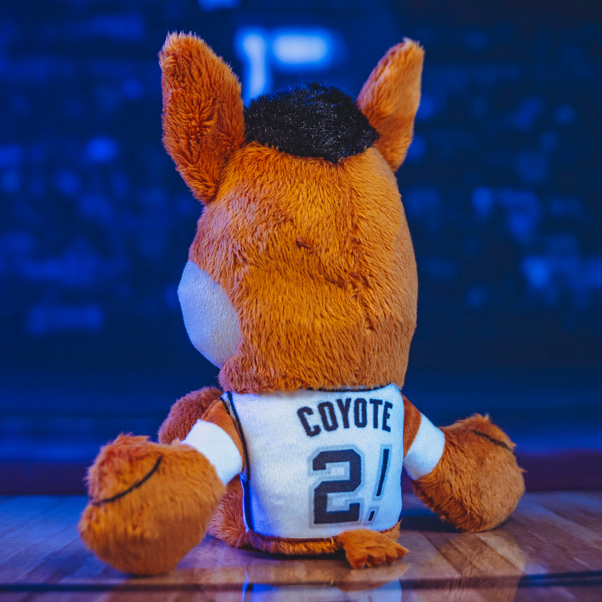 San Antonio Spurs Coyote Mascot 8&quot; Kuricha Plush (Association Uniform)