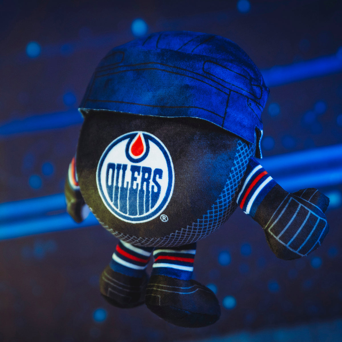 Edmonton Oilers 8&quot; Kuricha Hockey Puck Plush