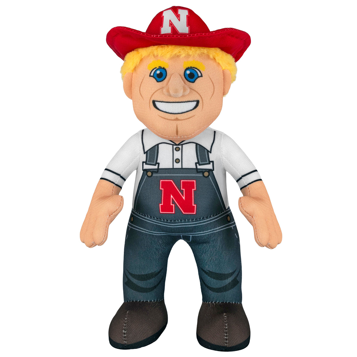 Nebraska Huskers Herbie 10&quot; Mascot Plush Figure Updated