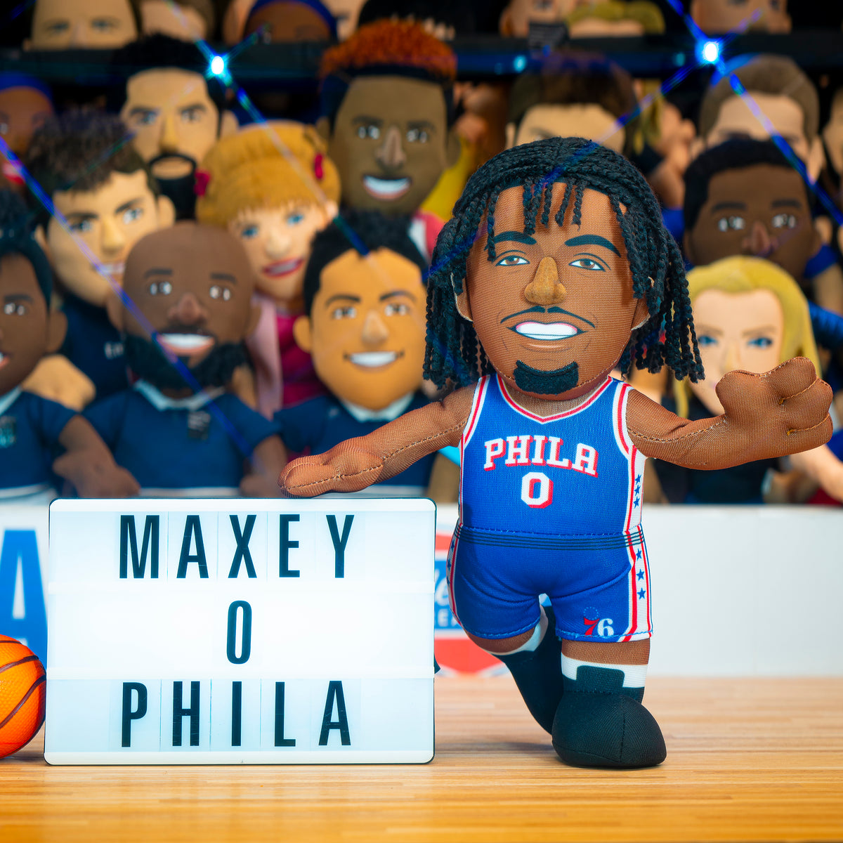 Philadelphia 76ers Tyrese Maxey 10&quot; Plush Figure