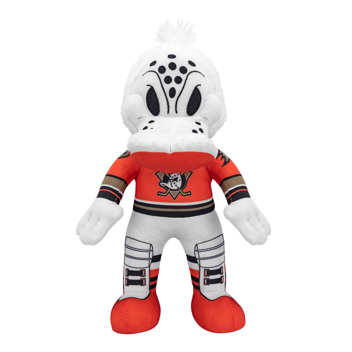 Anaheim Ducks Wild Wing 10&quot; Mascot Plush Figure (Orange)
