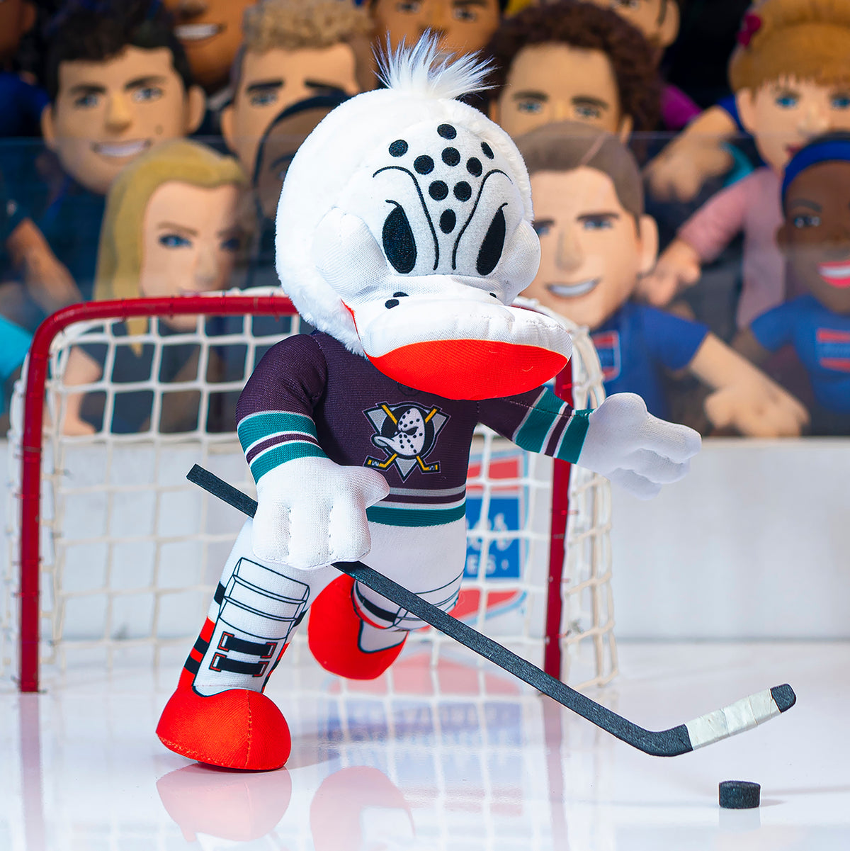 Anaheim Ducks Wild Wing 10&quot; Mascot Plush Figure (Retro)