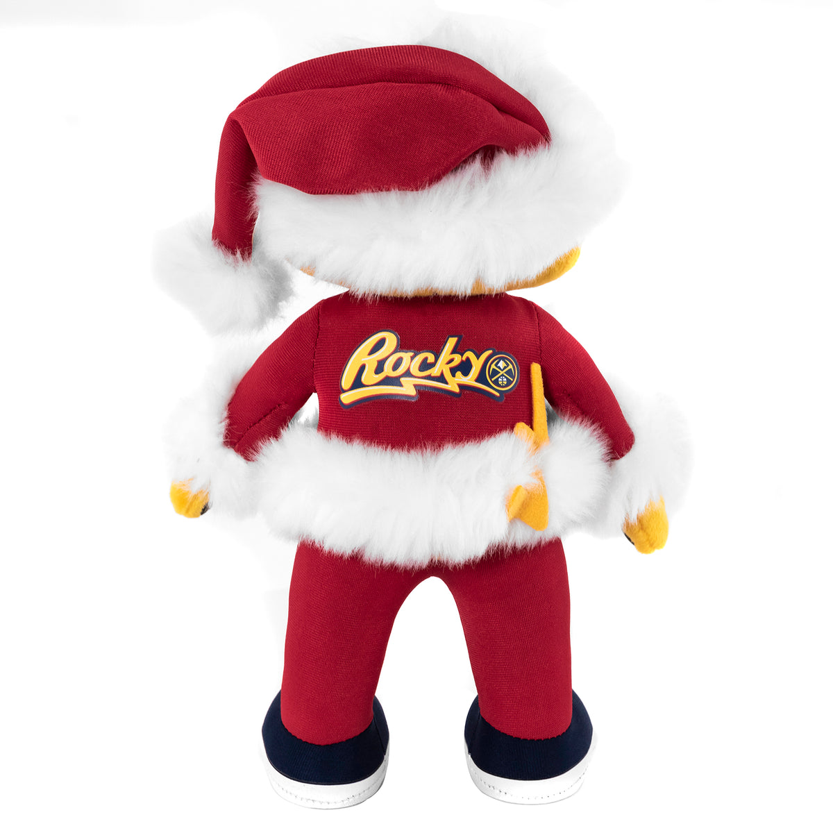 Denver Nuggets Rocky Santa 10&quot; Mascot Plush Figure