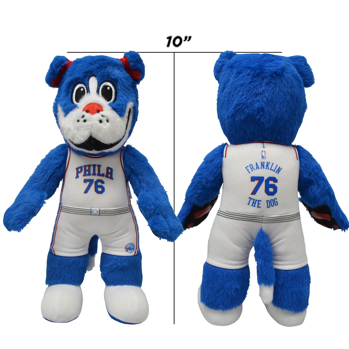 Philadelphia 76ers Mascot Franklin 10&quot; Plush Figure