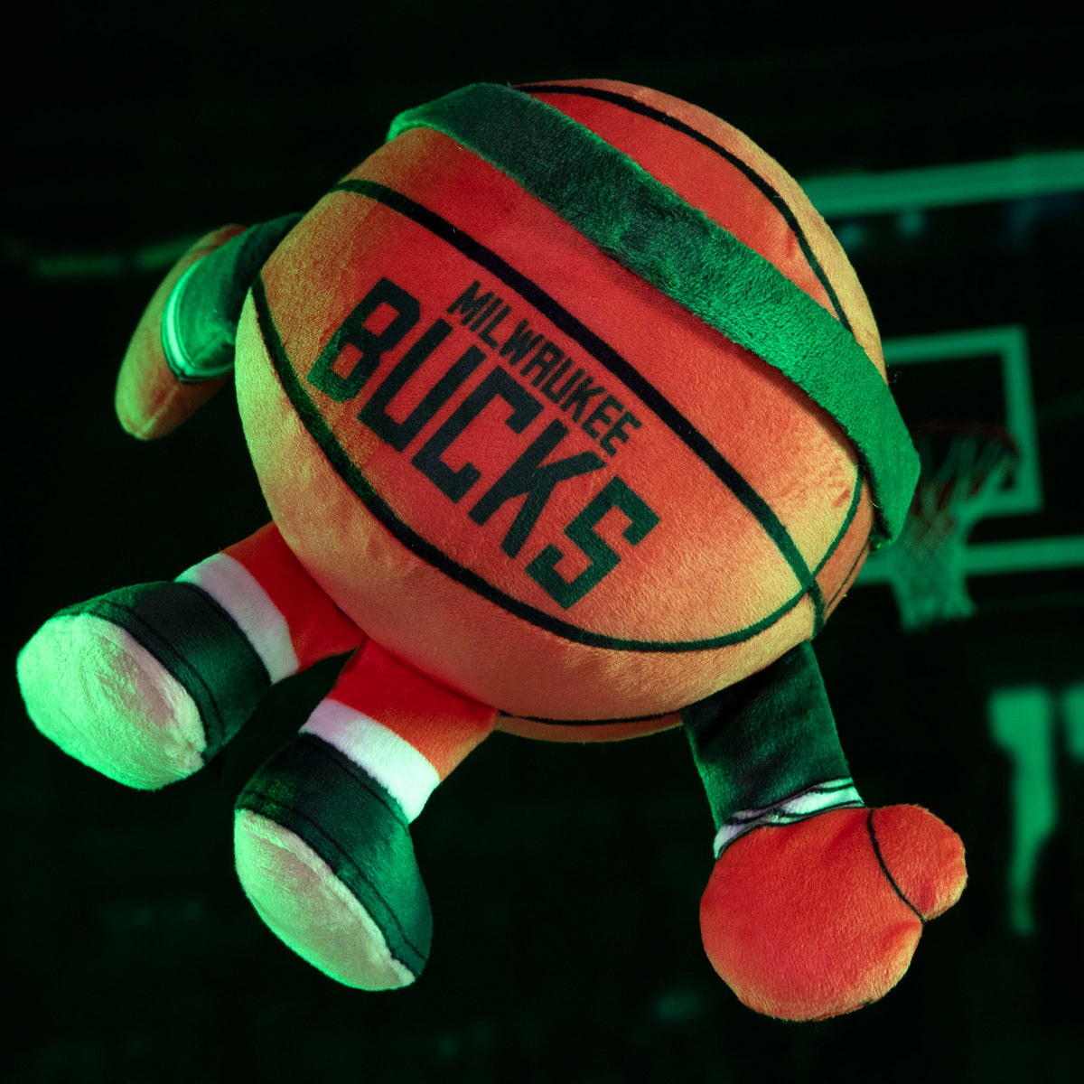 Milwaukee Bucks 8&quot; Kuricha Basketball Plush