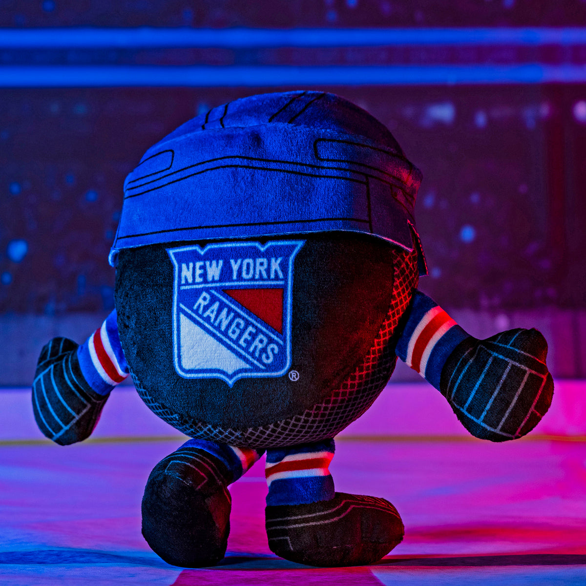 New York Rangers 8&quot; Kuricha Hockey Puck Plush