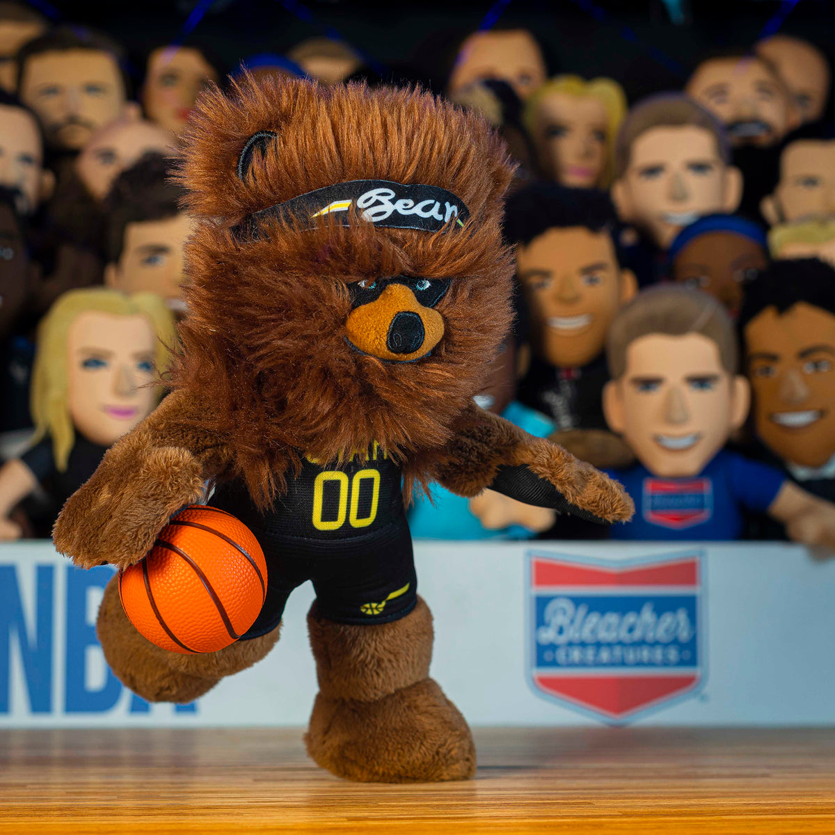 Utah Jazz Bear 10&quot; Mascot Plush Figure