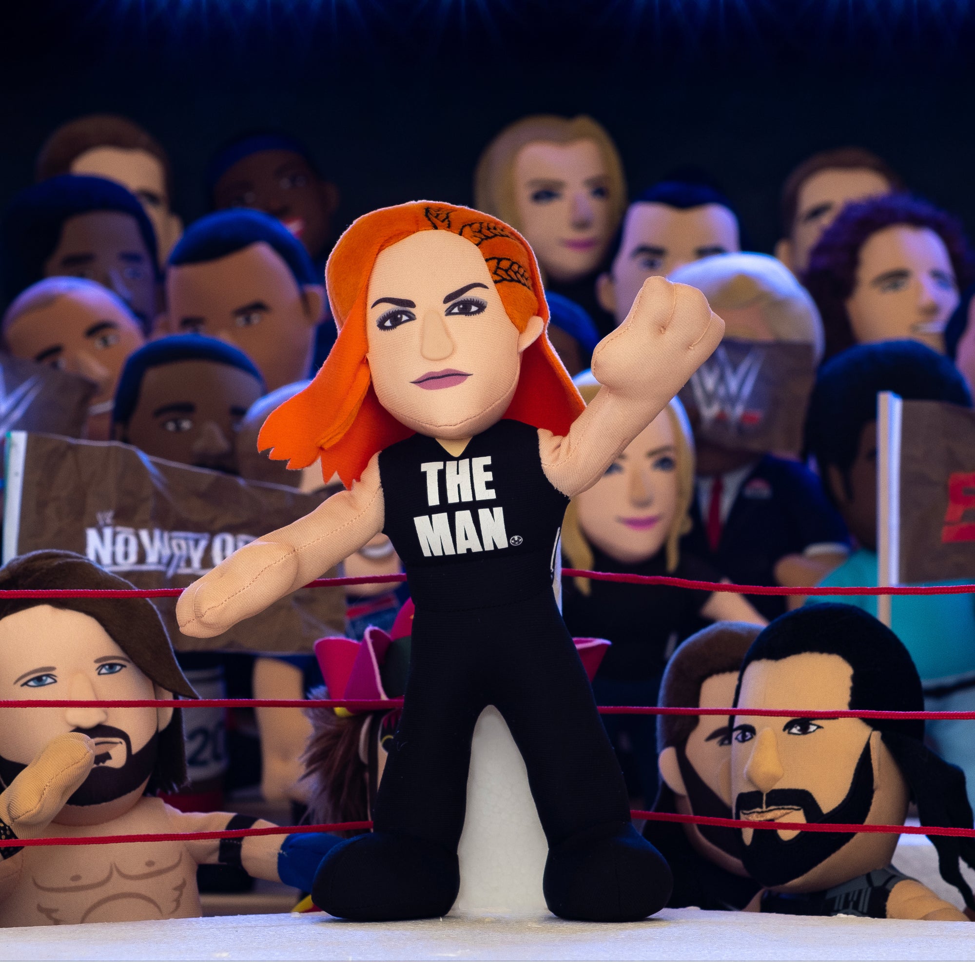 Bleacher Creatures Introduces 7 New WWE Plush Figures