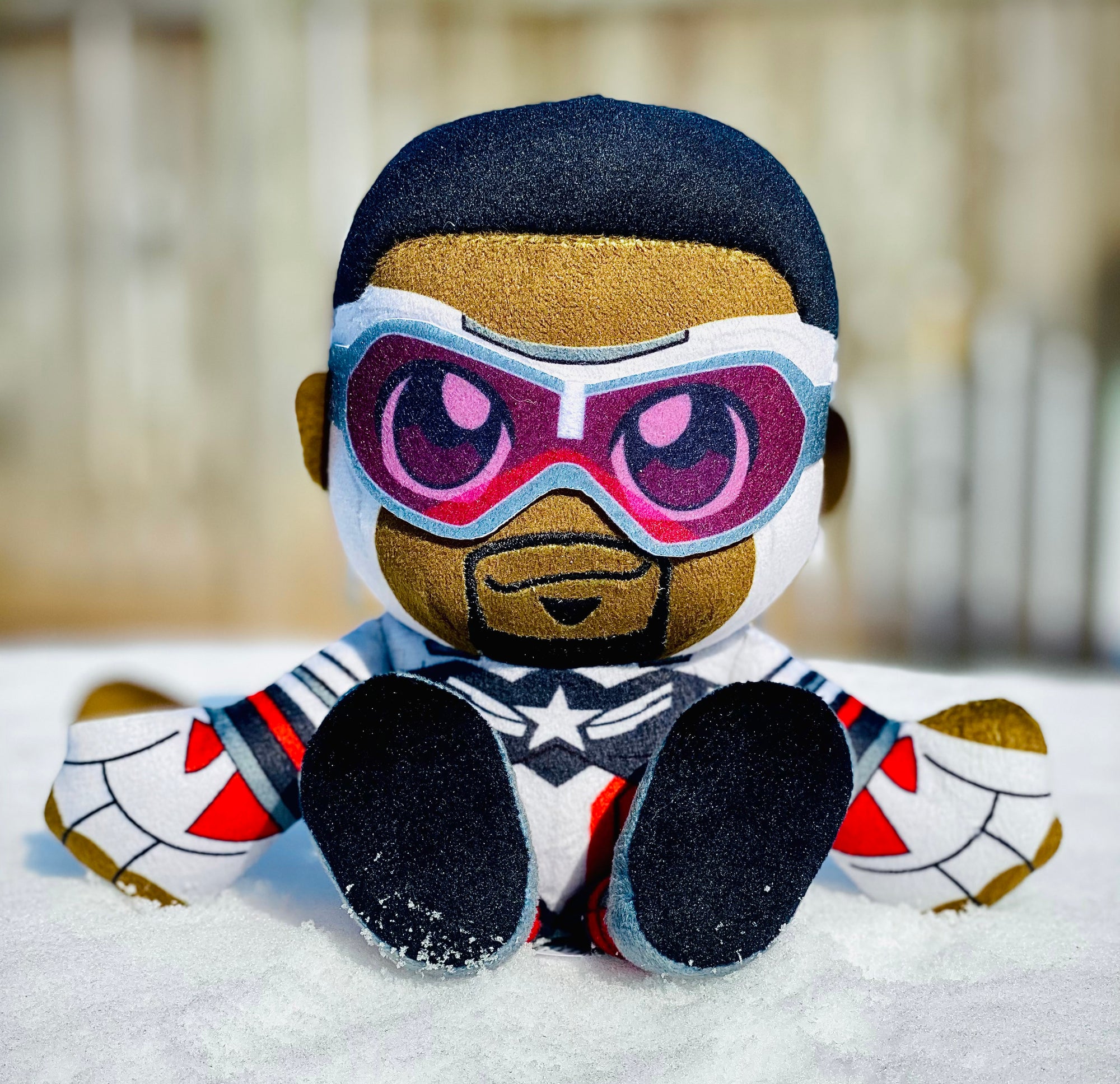 Newest Captain America (Sam Wilson) Now Available as Plushies from Bleacher Creatures