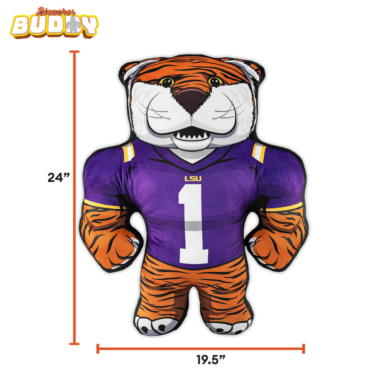 LSU Mike the Tiger 24" Mascot Bleacher Buddy