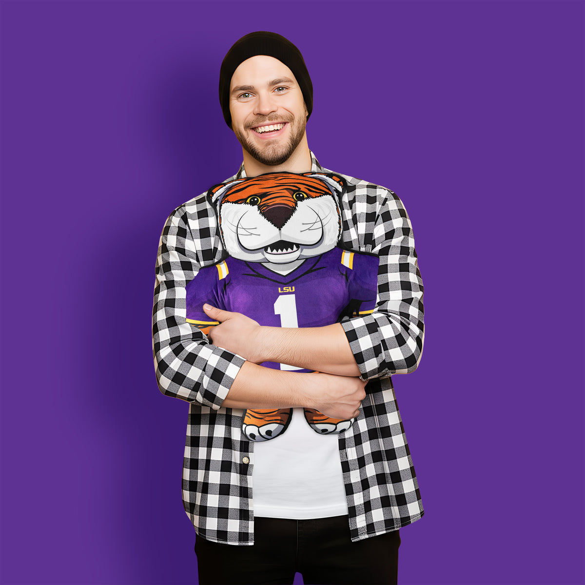 LSU Mike the Tiger 24" Mascot Bleacher Buddy