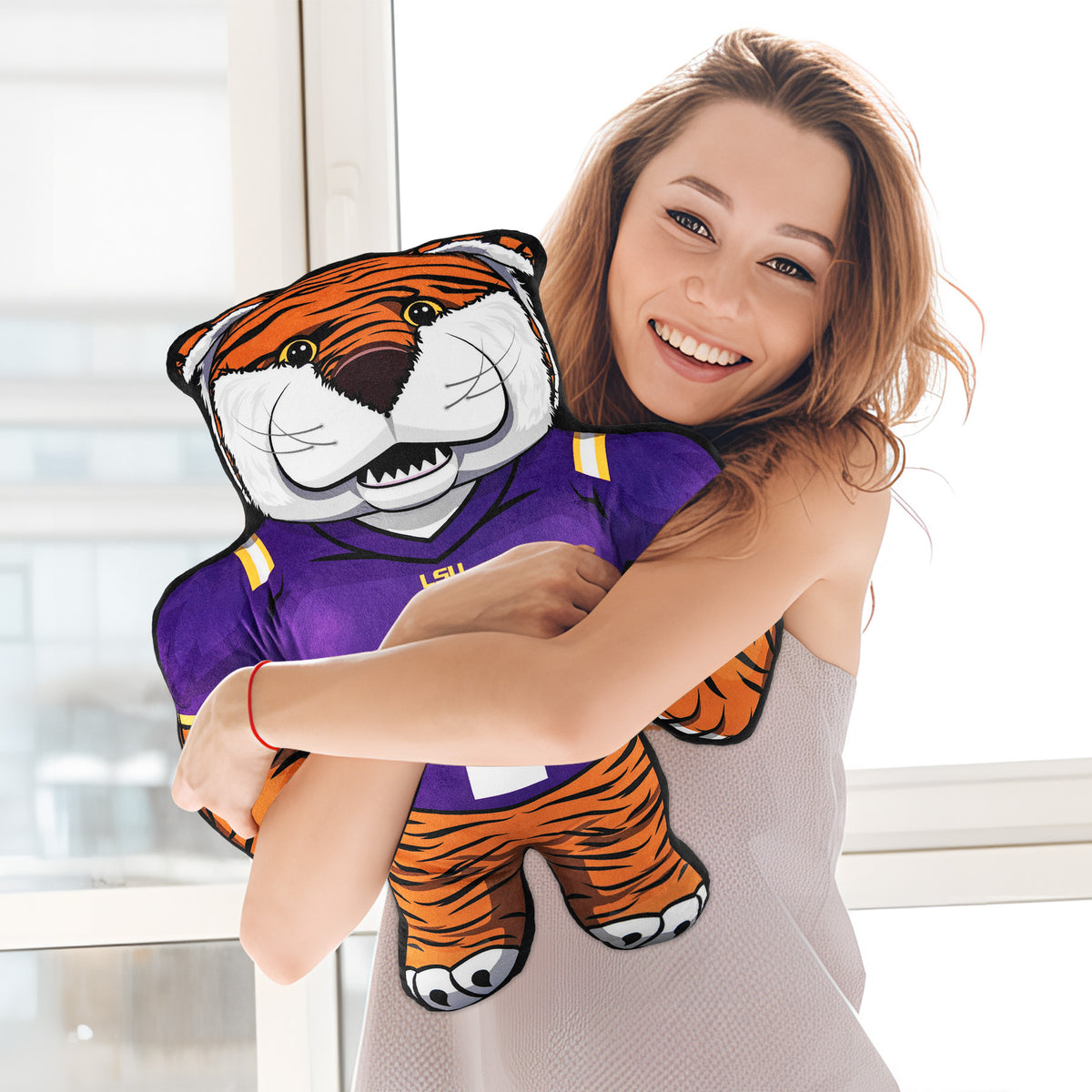 LSU Mike the Tiger 24" Mascot Bleacher Buddy