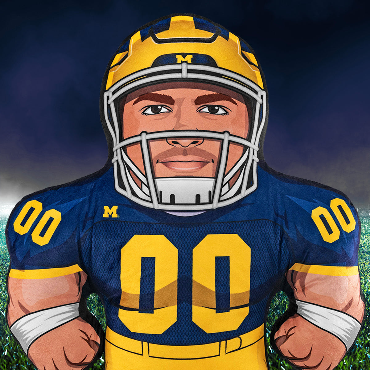 Michigan Wolverines Football Player 24&quot; Mascot Bleacher Buddy