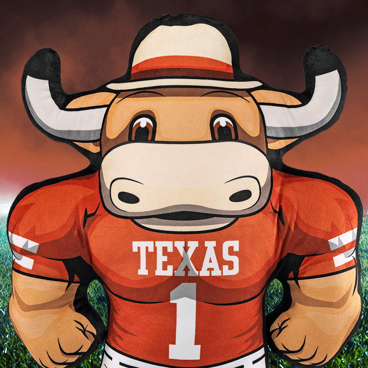 Texas Longhorns Hook &#39;Em 24&quot; Mascot Bleacher Buddy