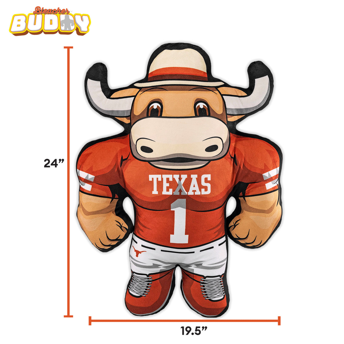 Texas Longhorns Hook 'Em 24" Mascot Bleacher Buddy