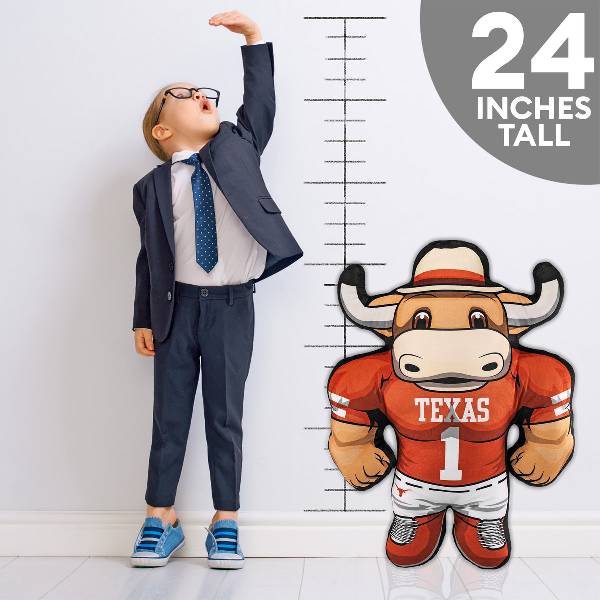 Texas Longhorns Hook &#39;Em 24&quot; Mascot Bleacher Buddy