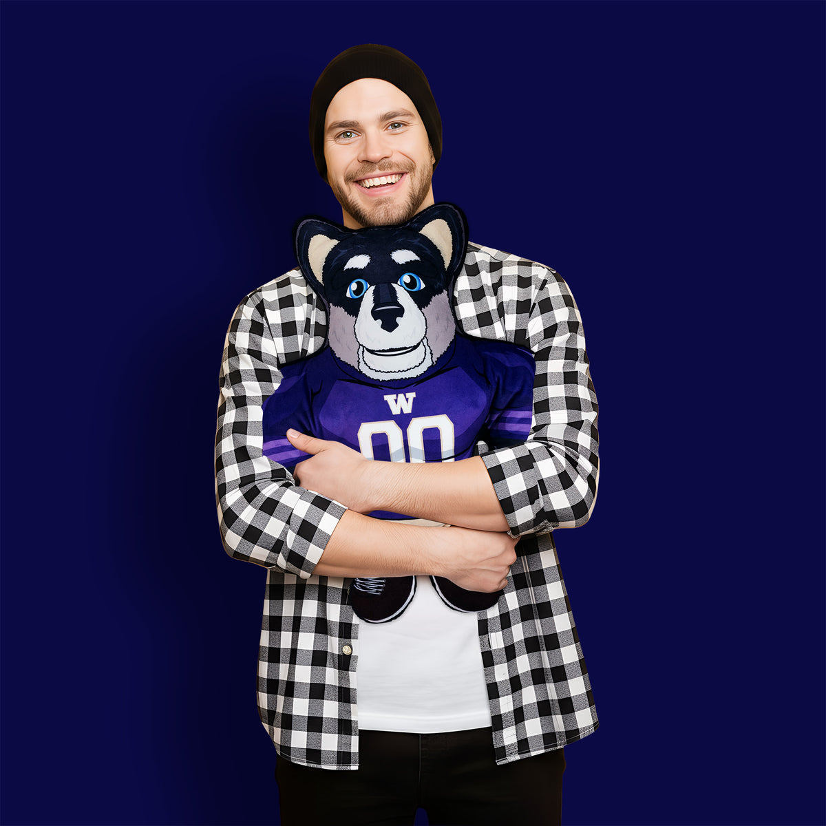 Washington Huskies Harry the Husky 24" Mascot Bleacher Buddy