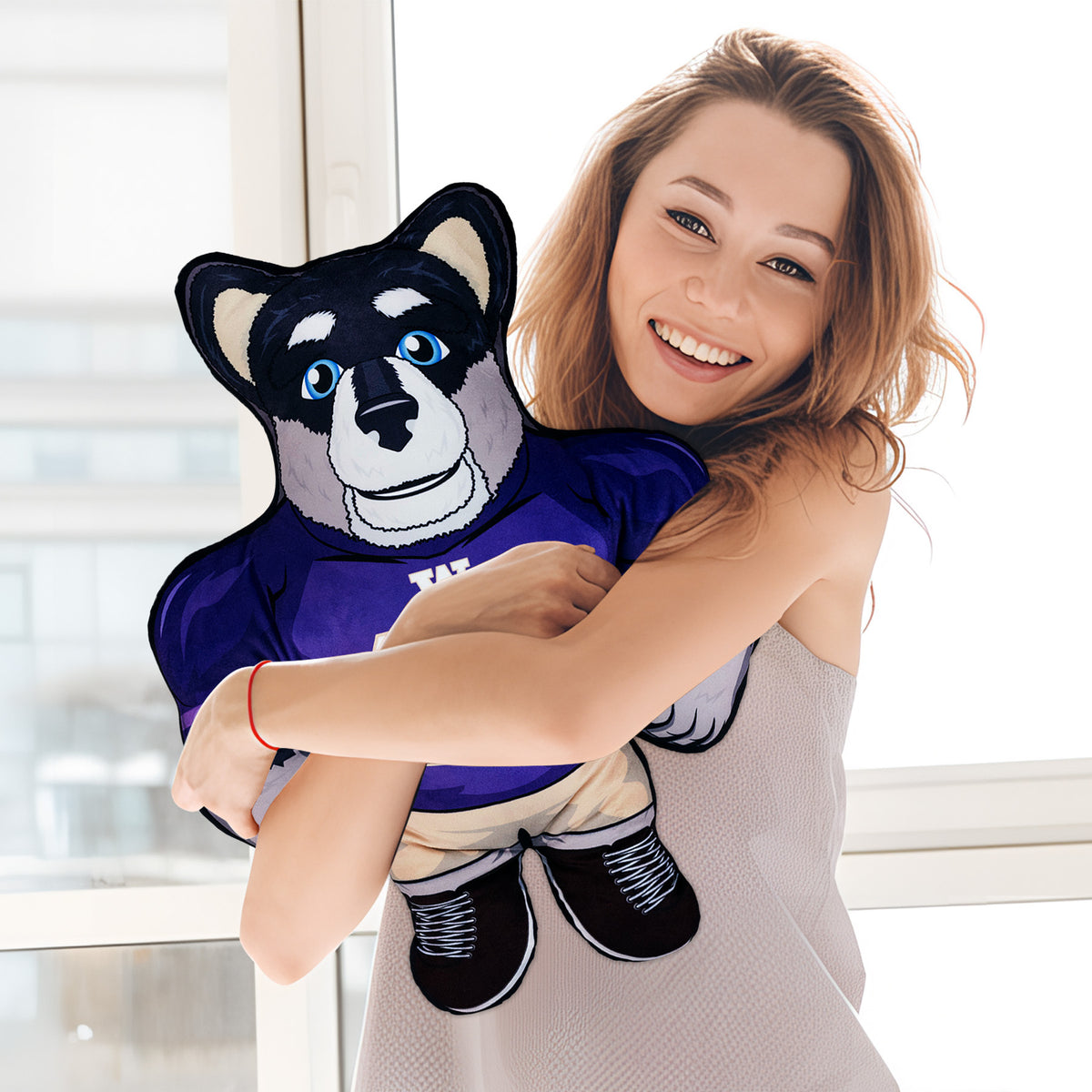 Washington Huskies Harry the Husky 24" Mascot Bleacher Buddy