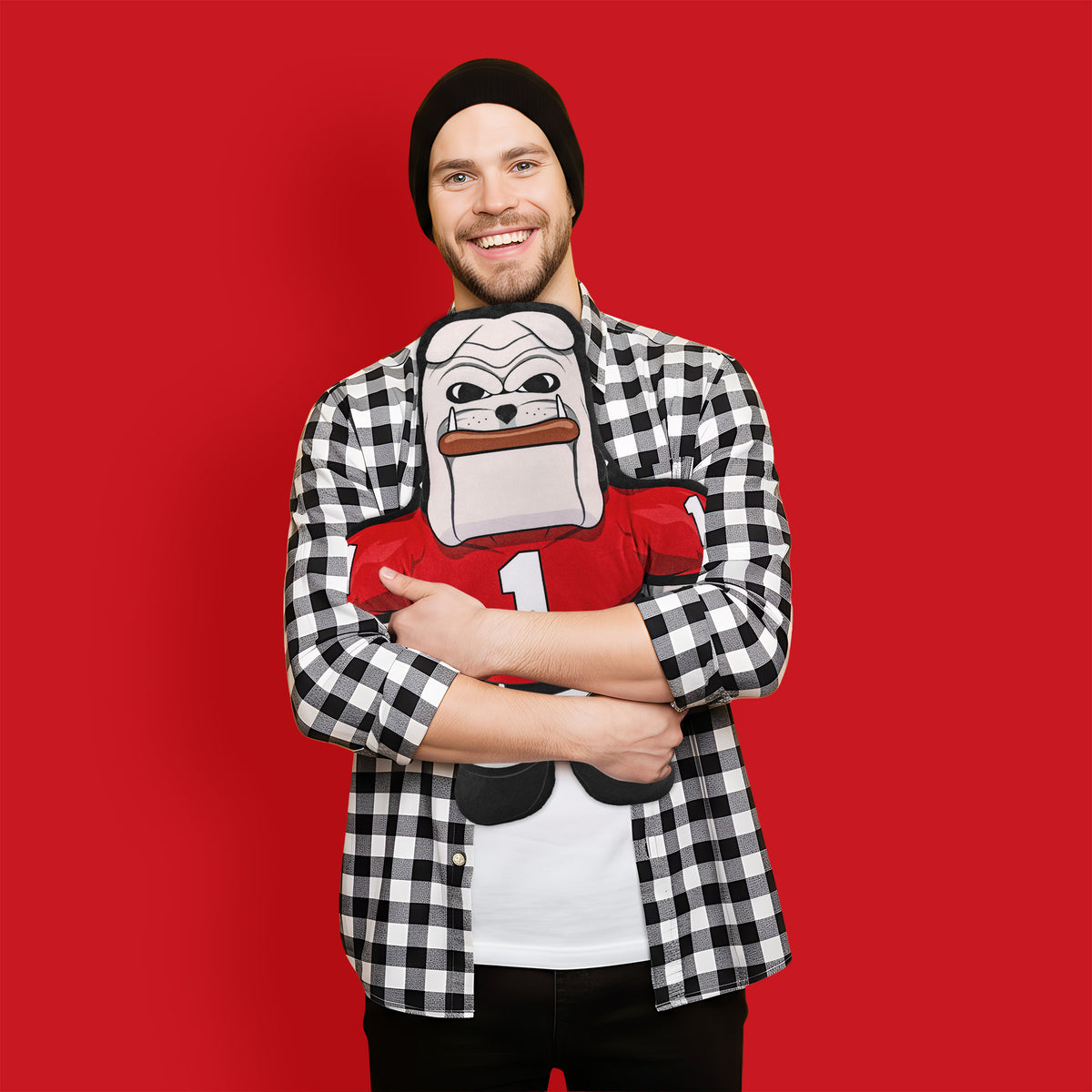 Georgia Bulldogs Hairy Dawg 24" Mascot Bleacher Buddy