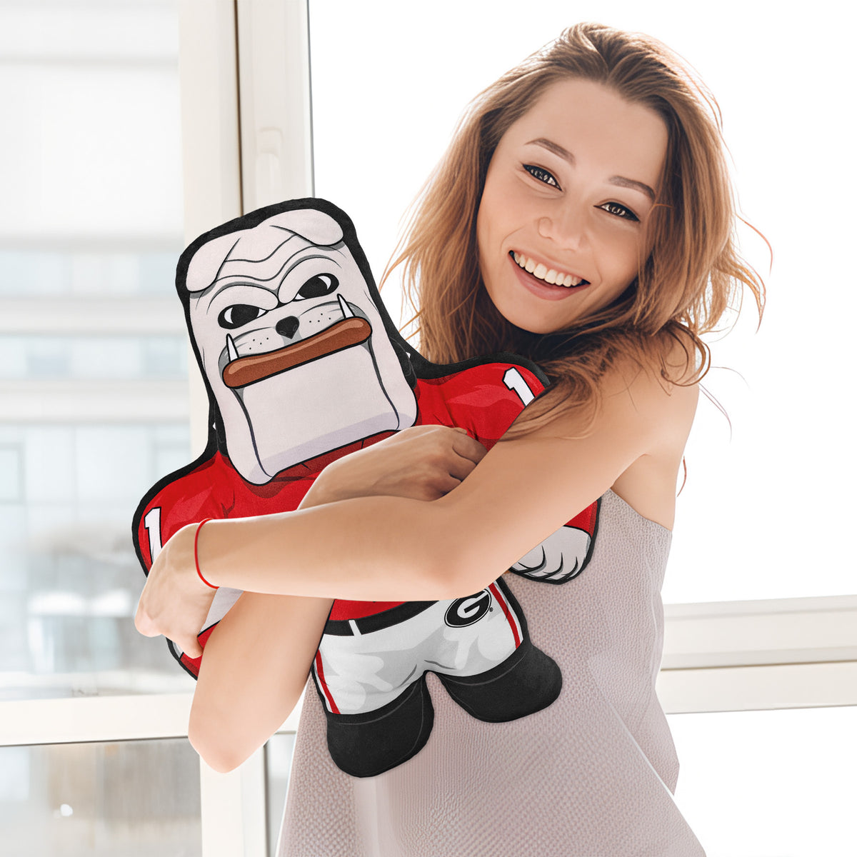 Georgia Bulldogs Hairy Dawg 24" Mascot Bleacher Buddy