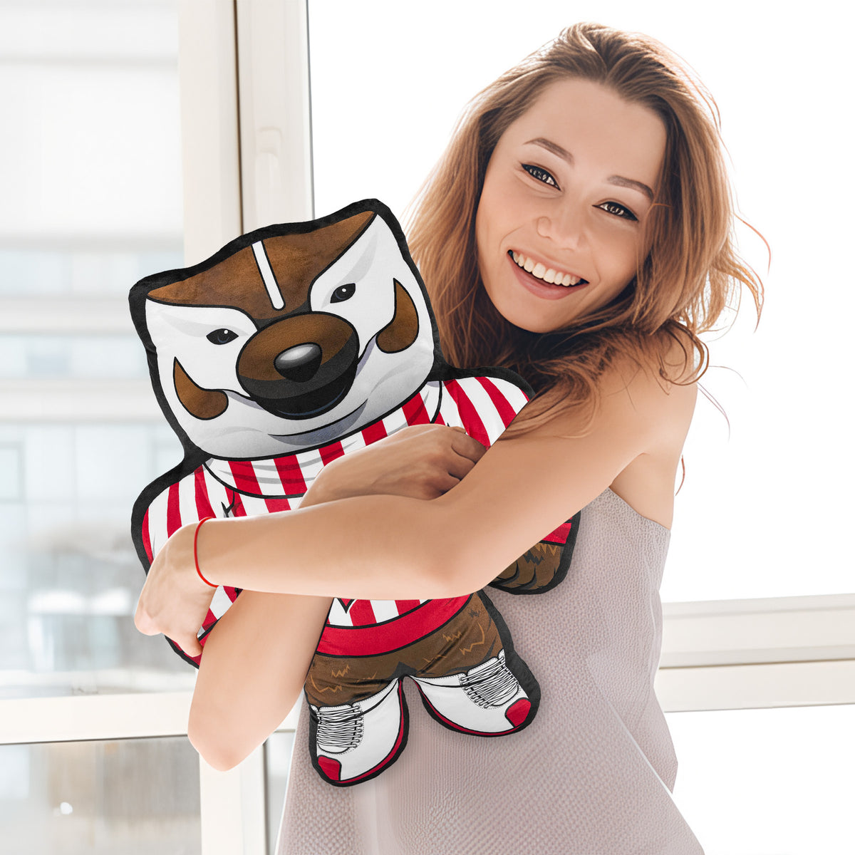 Wisconsin Badgers Bucky Badger 24" Mascot Bleacher Buddy