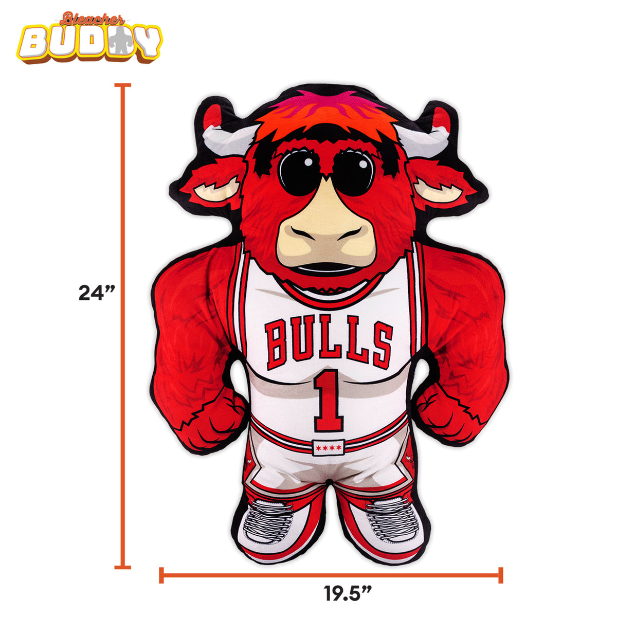 Chicago Bulls Benny the Bull 24" Mascot Bleacher Buddy