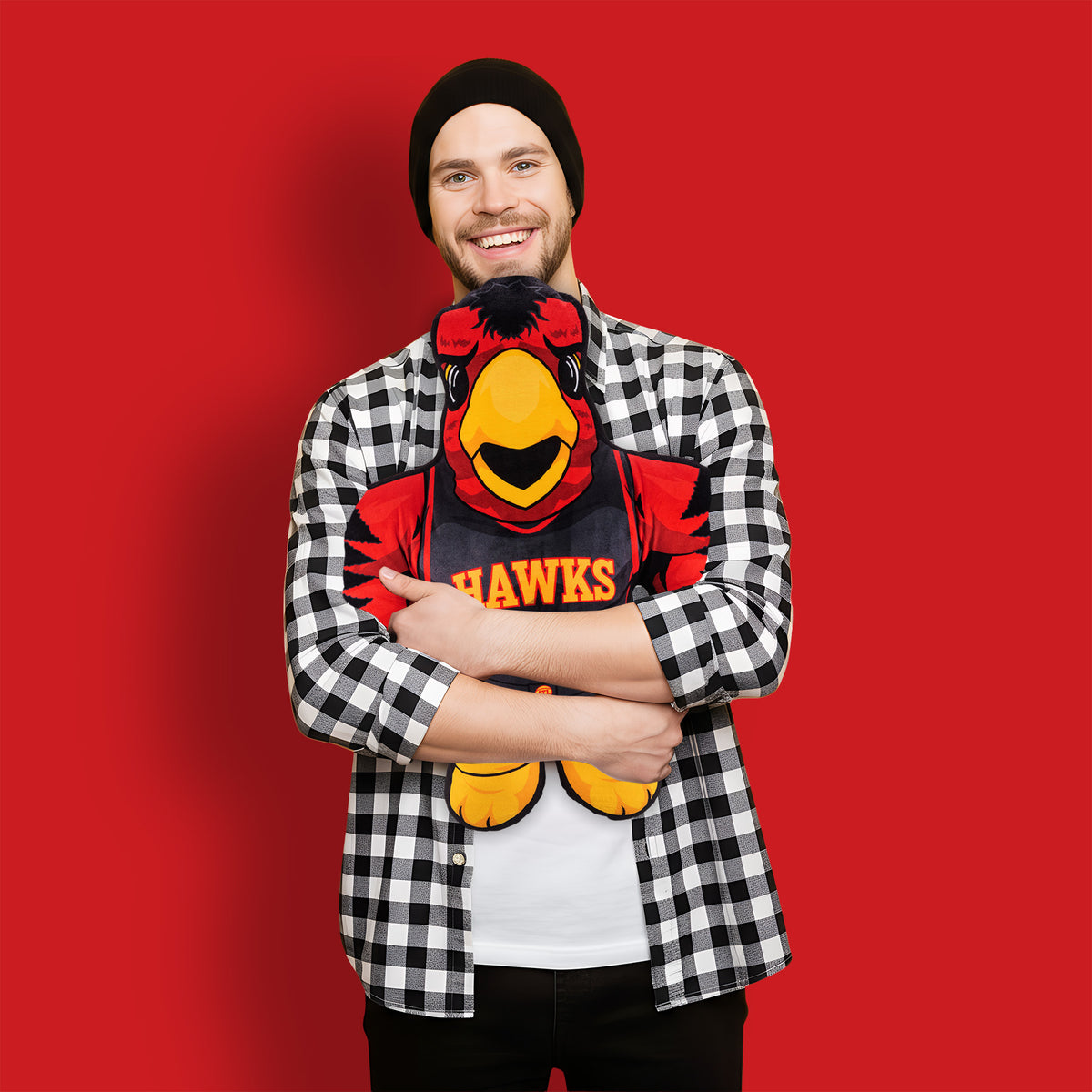 Atlanta Hawks Harry the Hawk 24" Mascot Bleacher Buddy