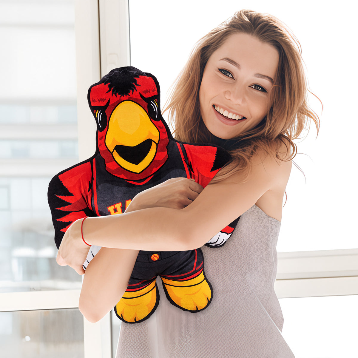 Atlanta Hawks Harry the Hawk 24" Mascot Bleacher Buddy