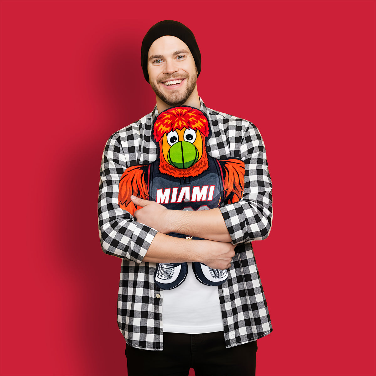 Miami Heat Burnie 24" Mascot Bleacher Buddy
