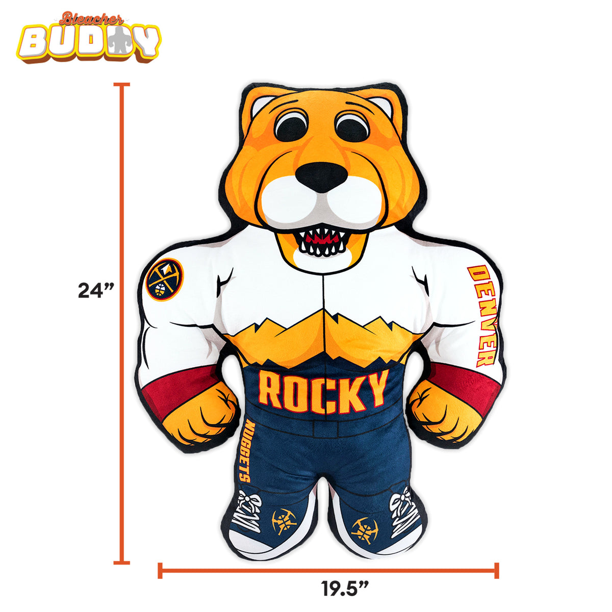 Denver Nuggets Rocky 24" Mascot Bleacher Buddy