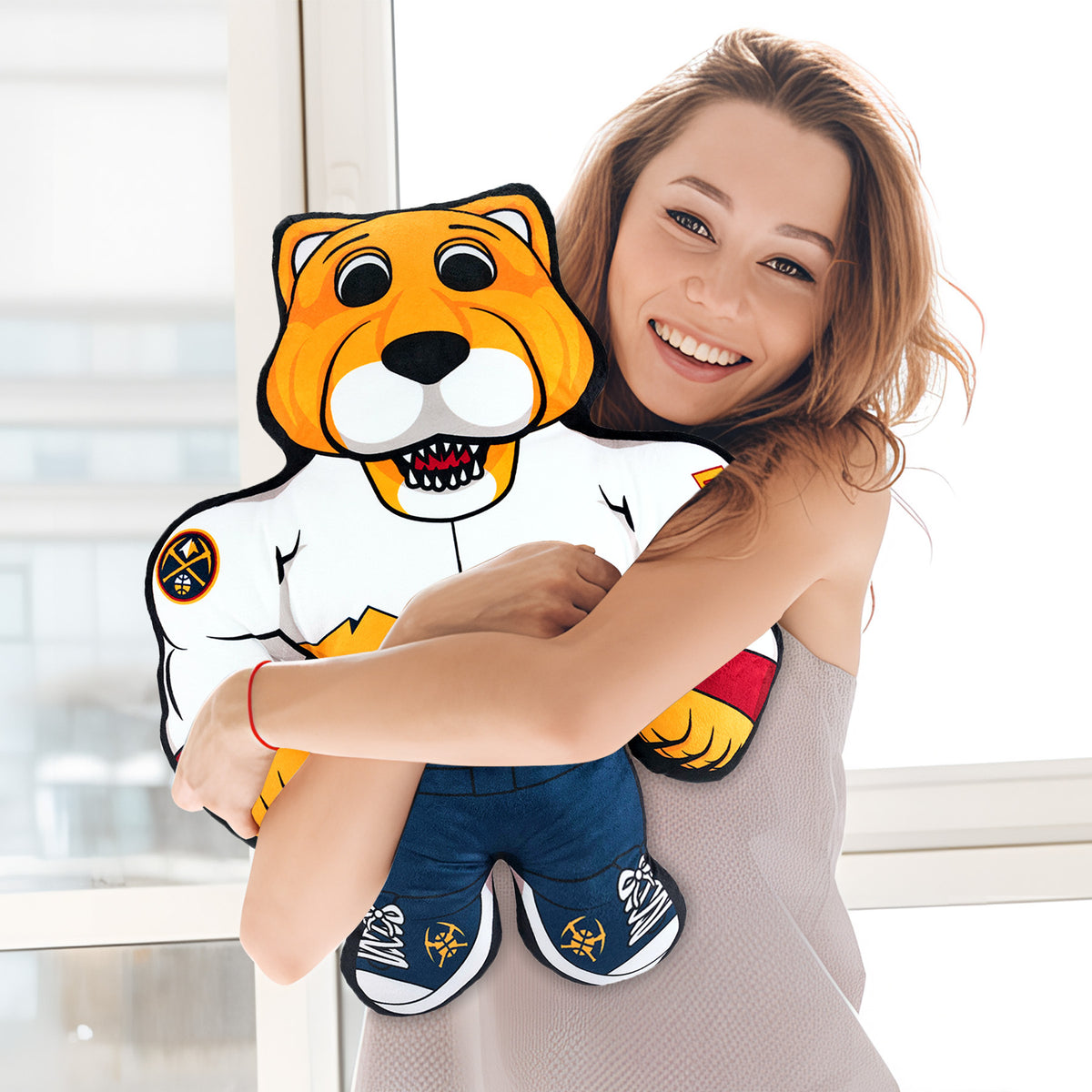 Denver Nuggets Rocky 24" Mascot Bleacher Buddy