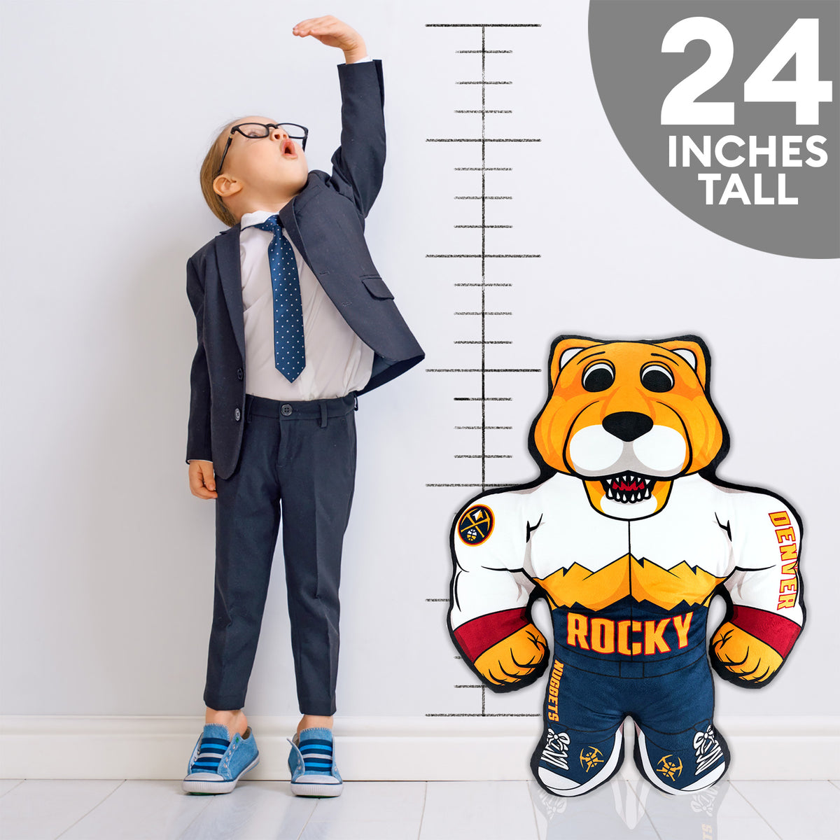 Denver Nuggets Rocky 24&quot; Mascot Bleacher Buddy