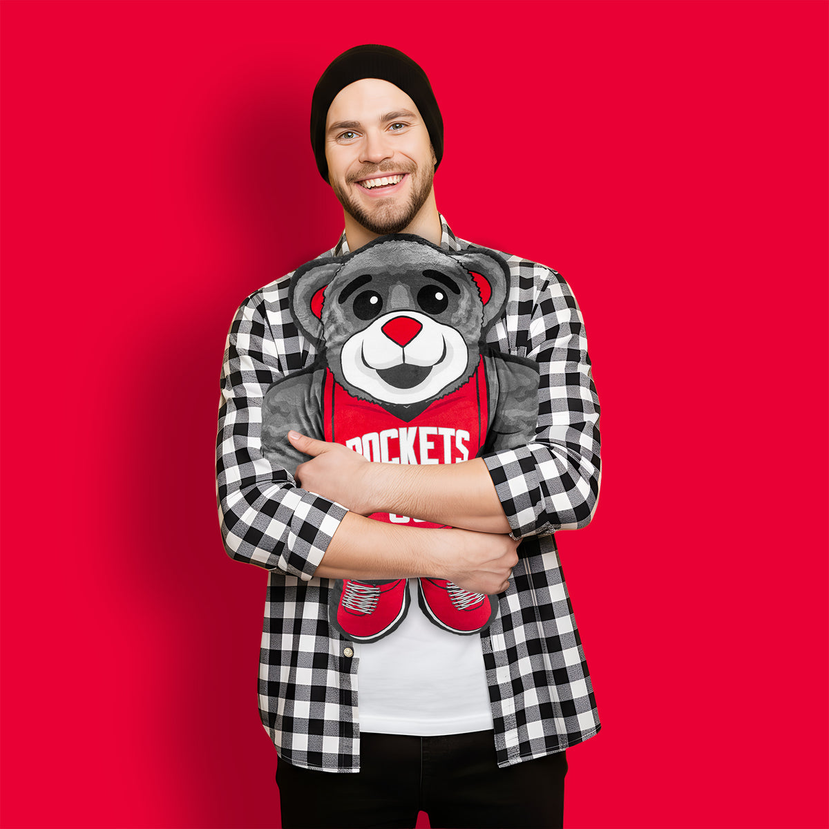 Houston Rockets Clutch 24" Mascot Bleacher Buddy