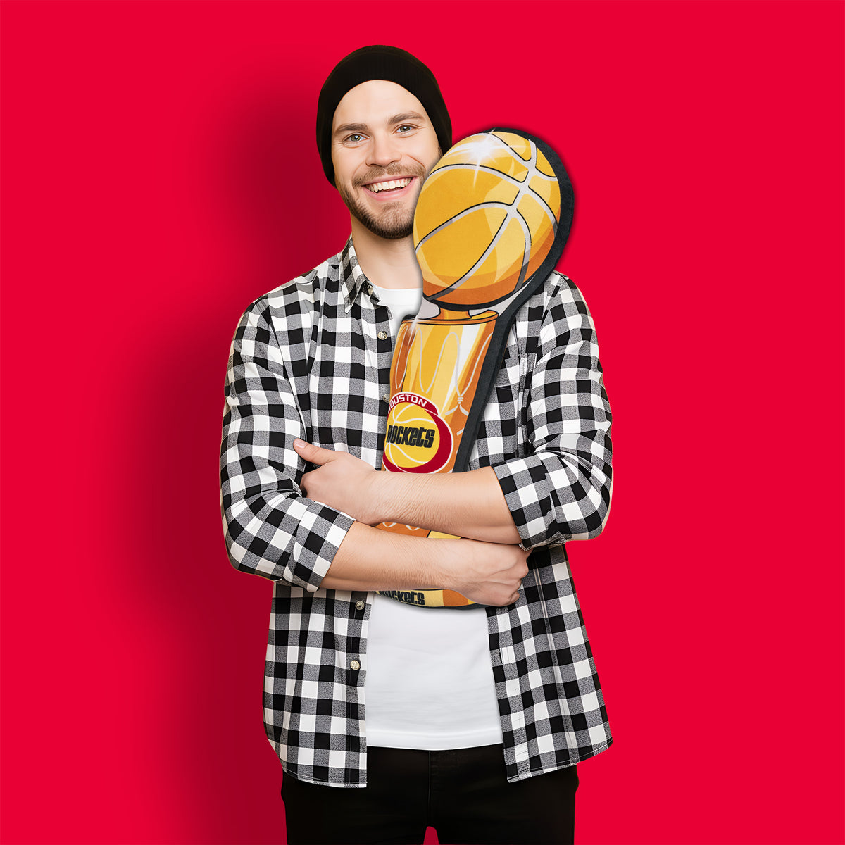 Houston Rockets Larry O'Brien Trophy 24" Bleacher Buddy