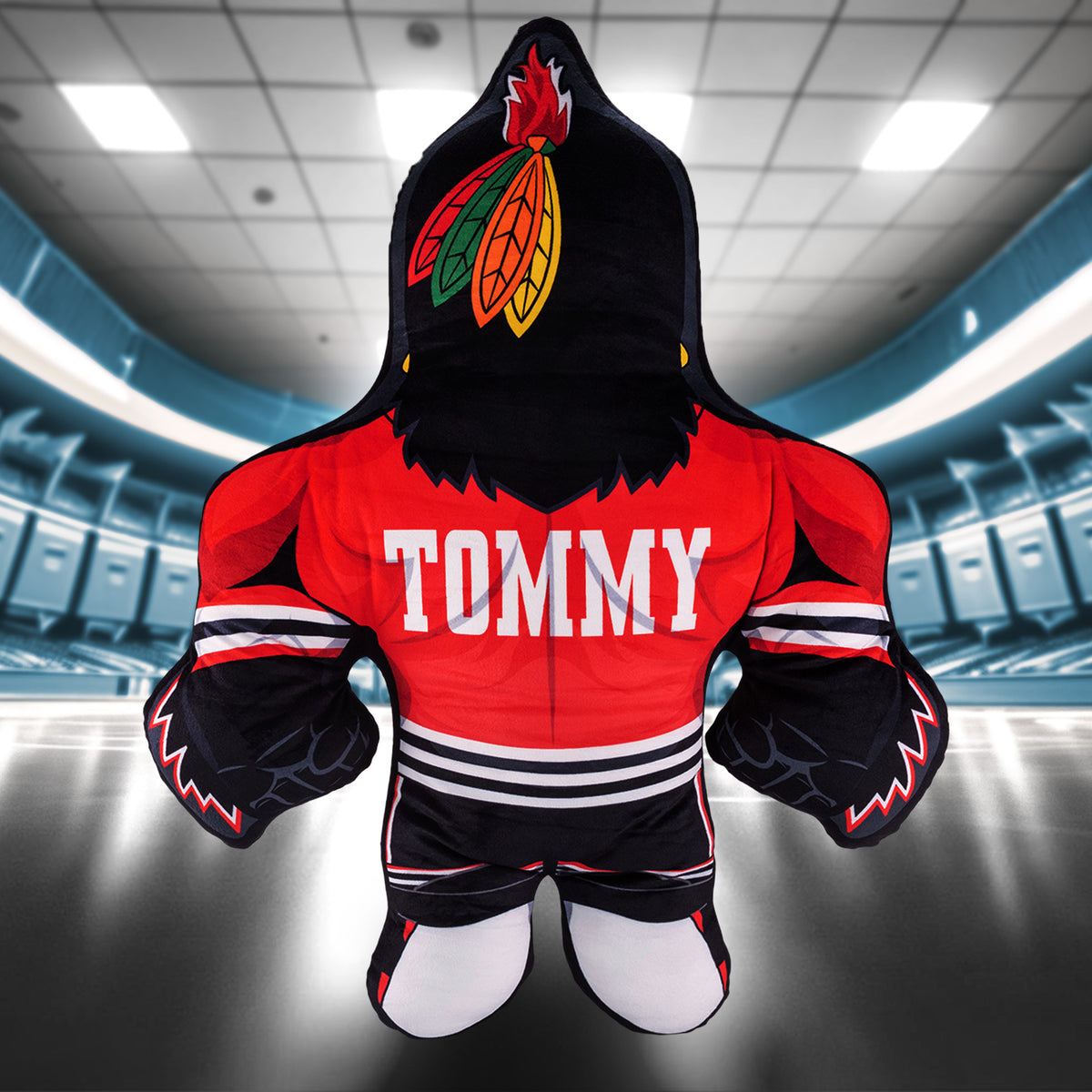 Chicago Blackhawks Tommyhawk 24&quot; Mascot Bleacher Buddy