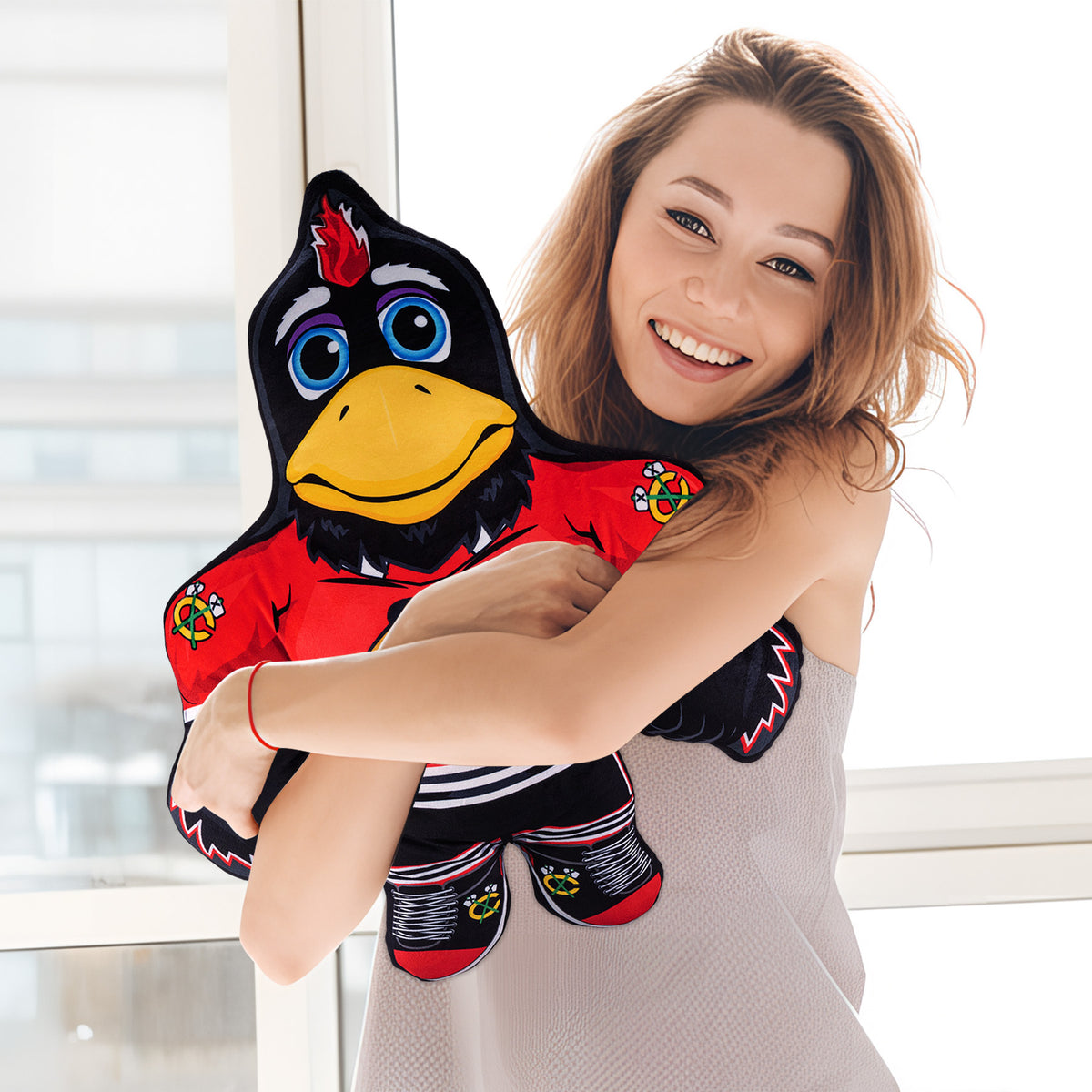 Chicago Blackhawks Tommyhawk 24" Mascot Bleacher Buddy