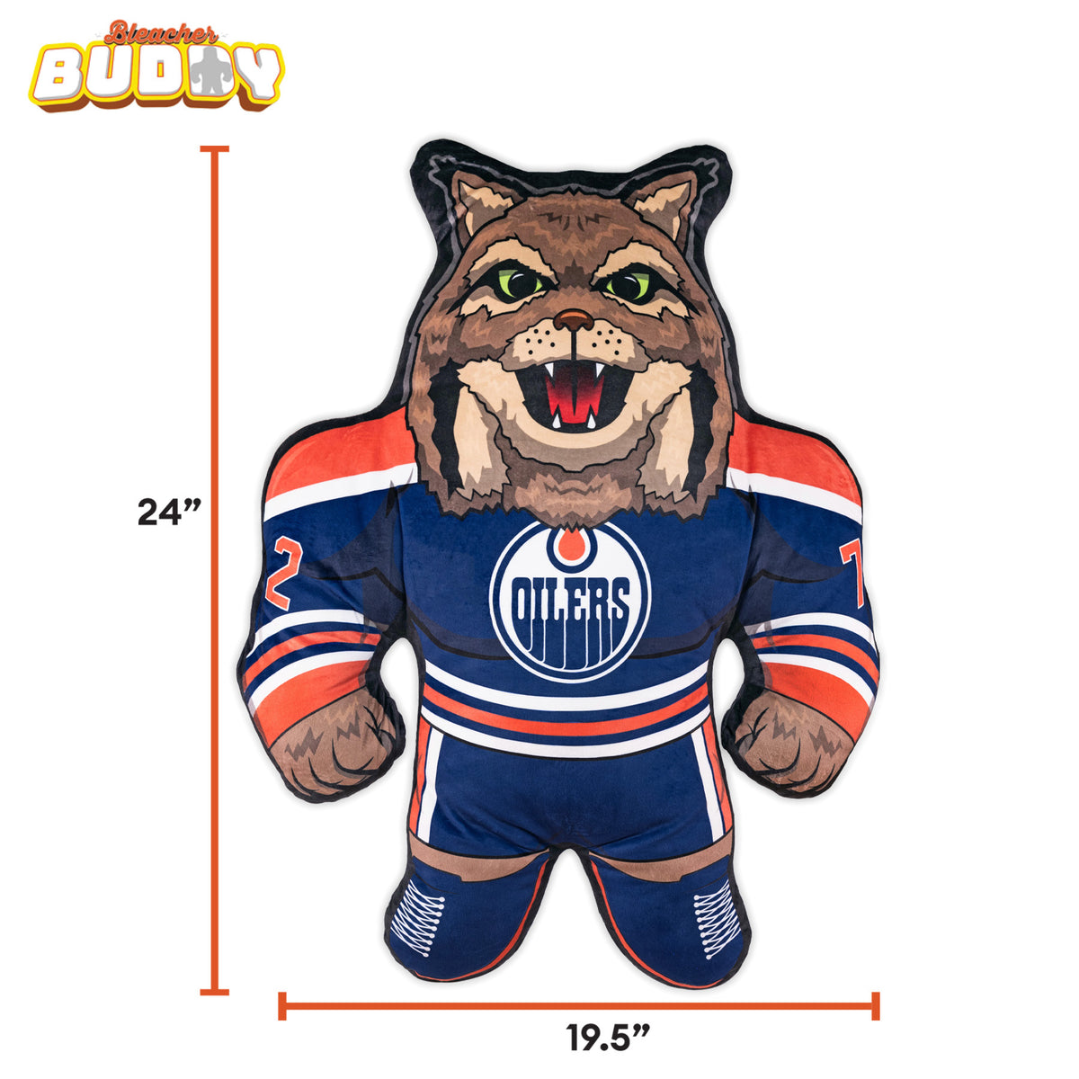 Edmonton Oilers Hunter 24" Mascot Bleacher Buddy