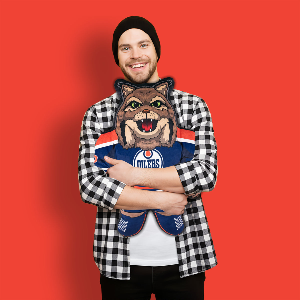 Edmonton Oilers Hunter 24" Mascot Bleacher Buddy