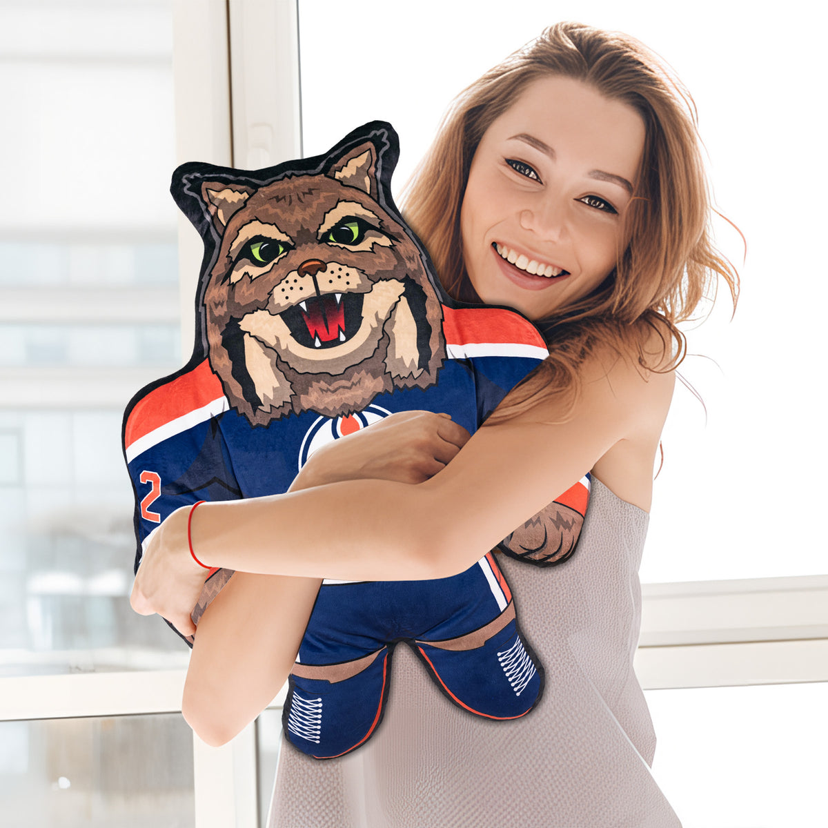 Edmonton Oilers Hunter 24" Mascot Bleacher Buddy