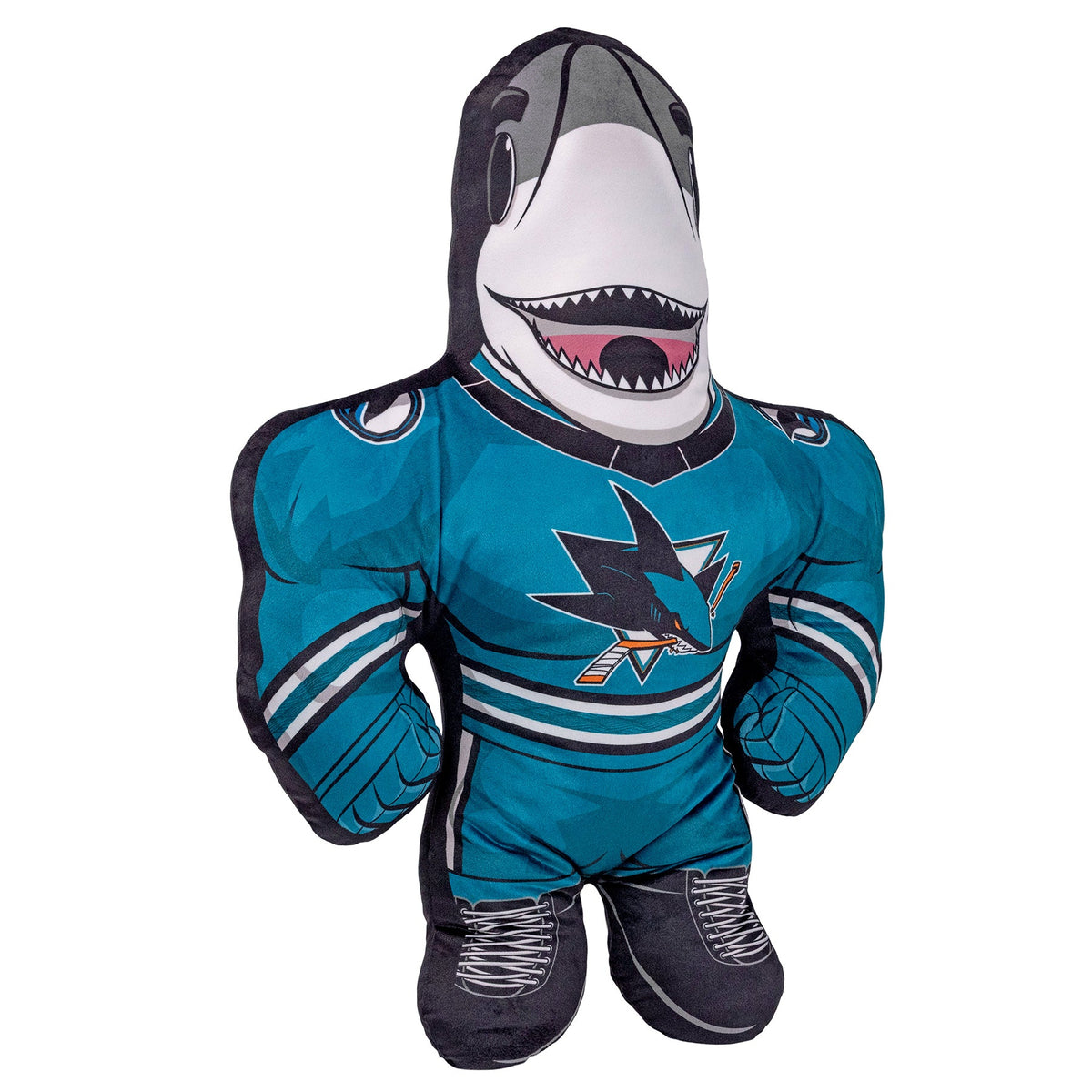 Bleacher Creatures San Jose Sharks Sharkie 24" NHL Mascot Bleacher Buddy
