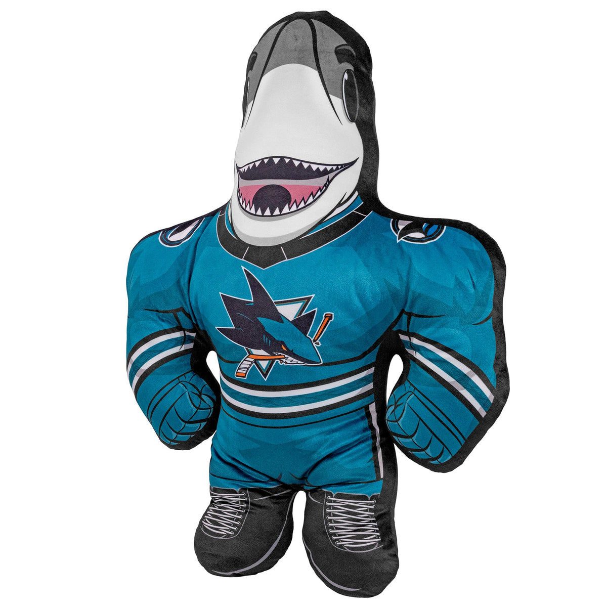 Bleacher Creatures San Jose Sharks Sharkie 24" NHL Mascot Bleacher Buddy