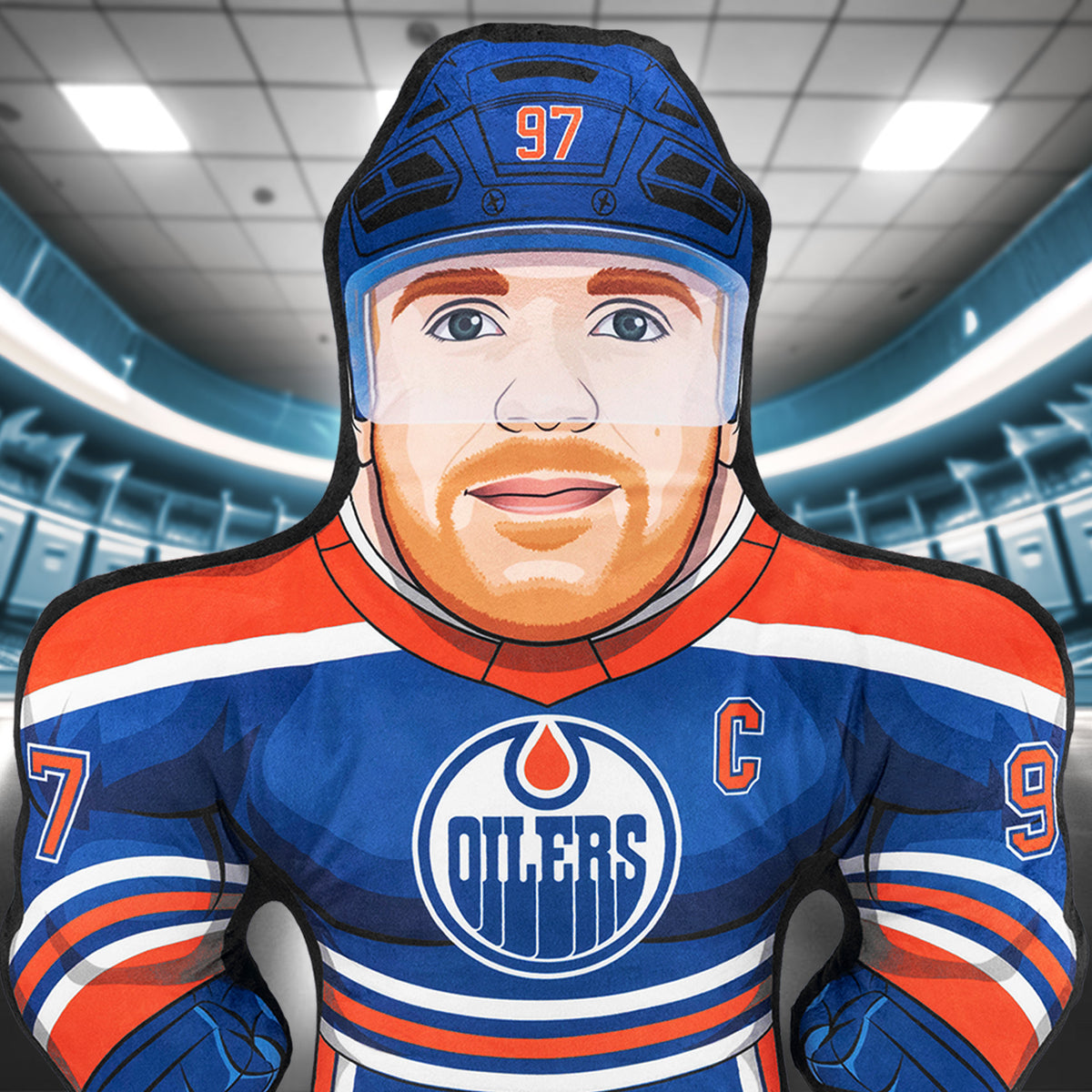 Edmonton Oilers Connor McDavid 24&quot; Bleacher Buddy