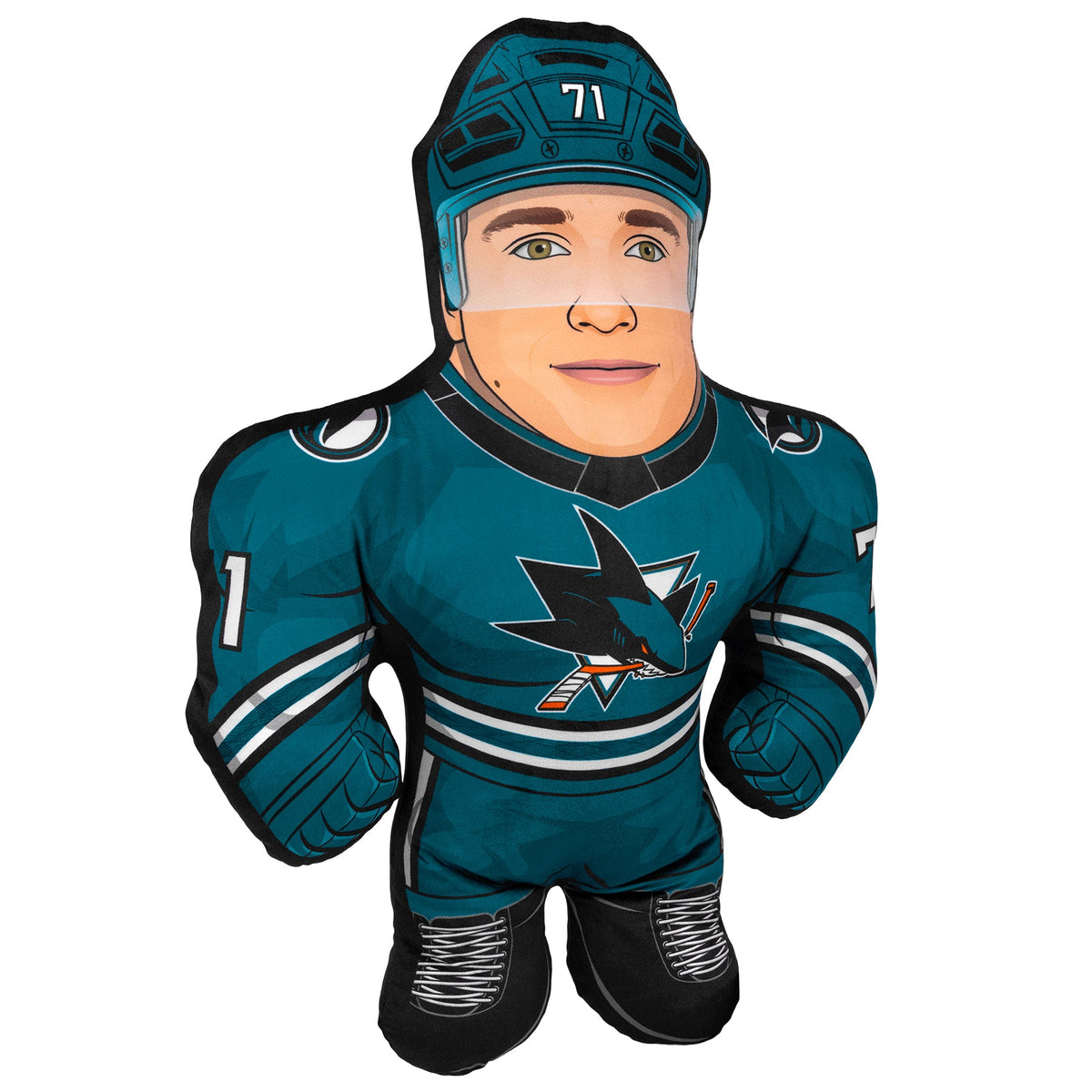 Bleacher Creatures San Jose Sharks Macklin Celebrini 24" NHL Player Bleacher Buddy