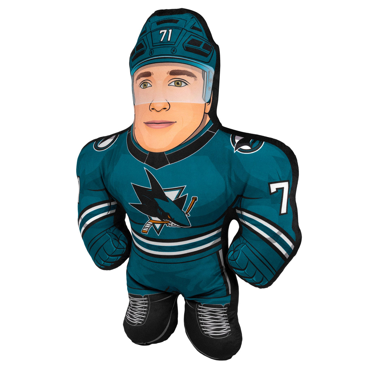 Bleacher Creatures San Jose Sharks Macklin Celebrini 24" NHL Player Bleacher Buddy