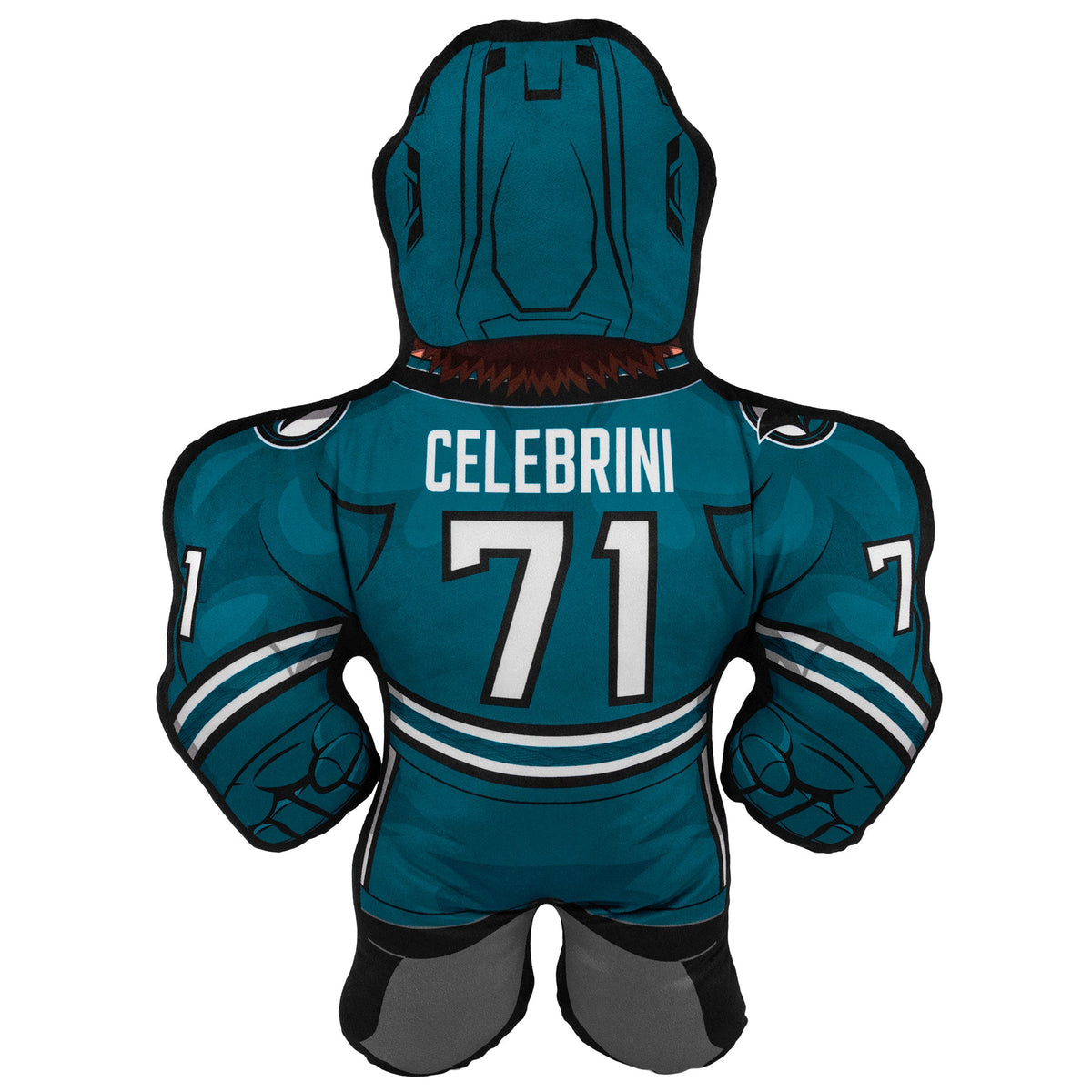 Bleacher Creatures San Jose Sharks Macklin Celebrini 24" NHL Player Bleacher Buddy