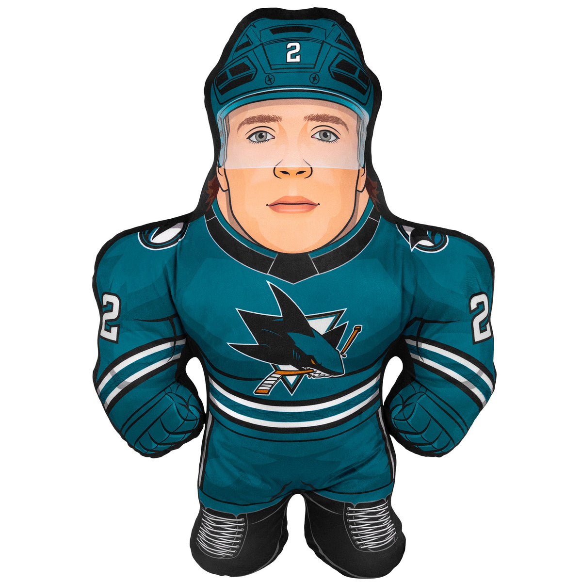 Bleacher Creatures San Jose Sharks Will Smith 24" NHL Player Bleacher Buddy