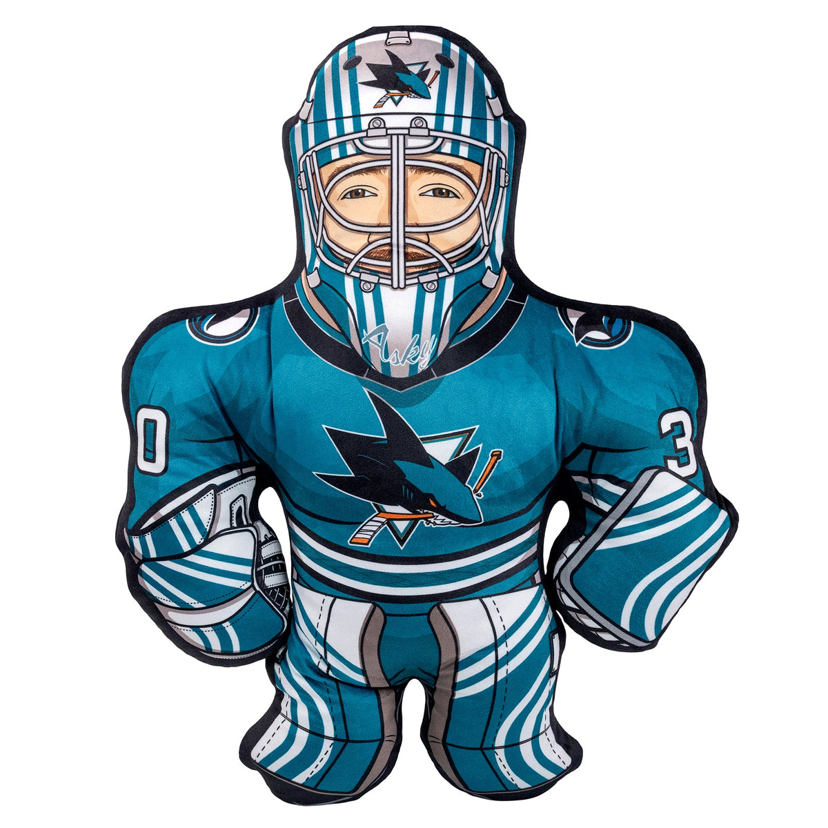 Bleacher Creatures San Jose Sharks Yaroslav Askarov 24" NHL Player Bleacher Buddy